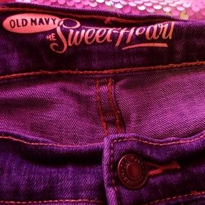 Old navy sweet heart Jean's